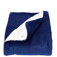 Load image into Gallery viewer, Micro Boa-Sherpa Blanket
