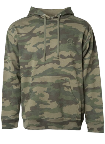 Independent Trading Co Midweight Camo Hoodie