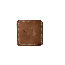 Load image into Gallery viewer, Premium Handmade Leather Coaster 4 Pack