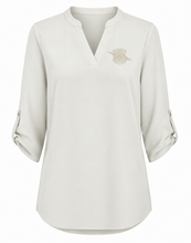 Load image into Gallery viewer, Women's 3/4-Sleeve Tunic Blouse