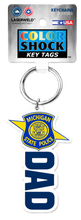 Load image into Gallery viewer, Mom and Dad Acryllic Keychains