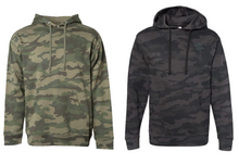 Load image into Gallery viewer, Independent Trading Co Midweight Camo Hoodie