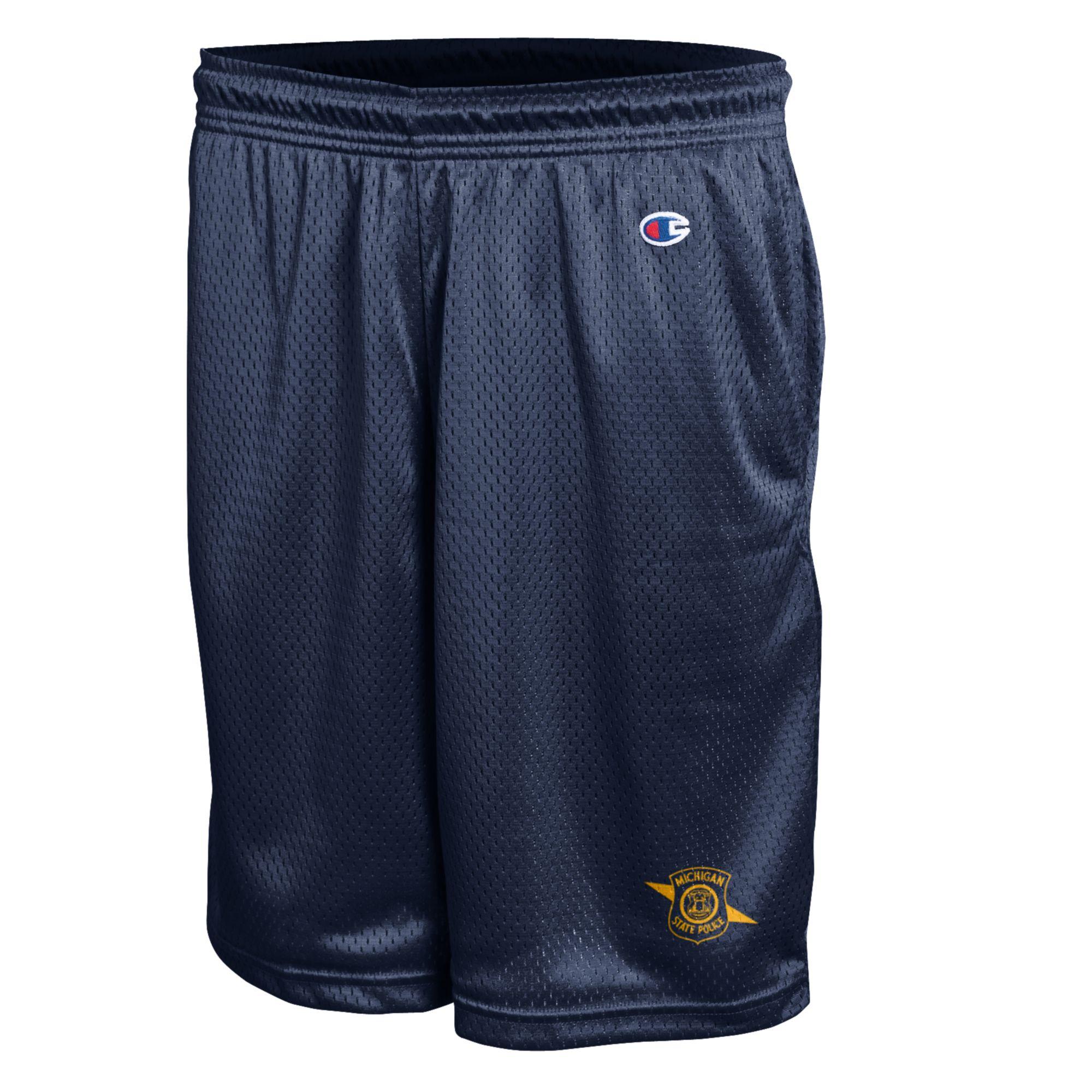 Men's Champion Mesh Shorts – Michigan State Police Canteen