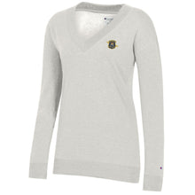 Load image into Gallery viewer, Triumph Fleece Long-line V-Neck
